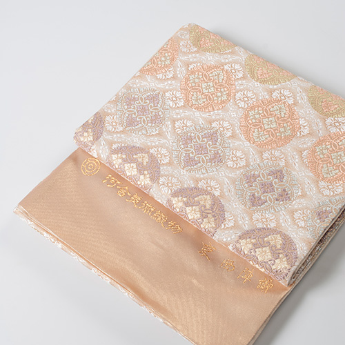 河合美術織物 袋帯 特価 100,000円